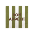 Papieren Servetten - Bon Appétit