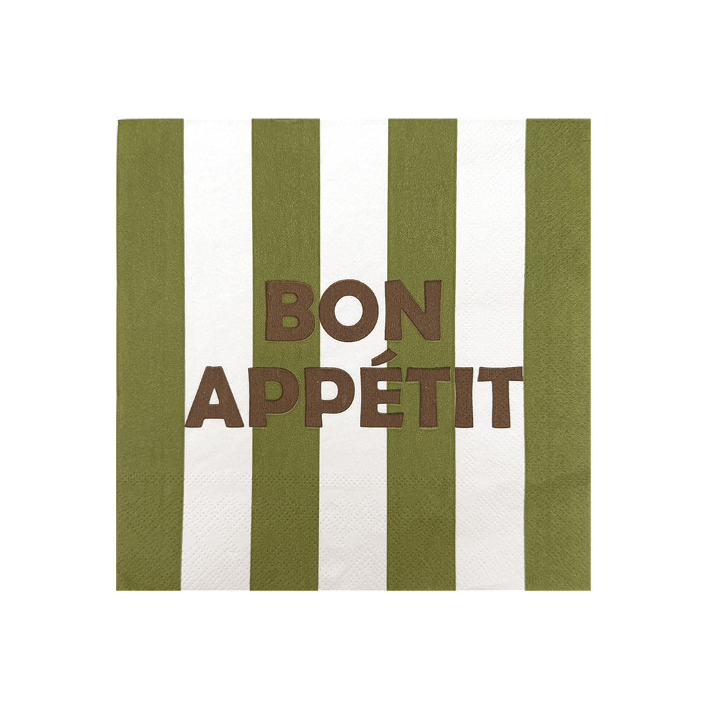 Papieren Servetten - Bon Appétit