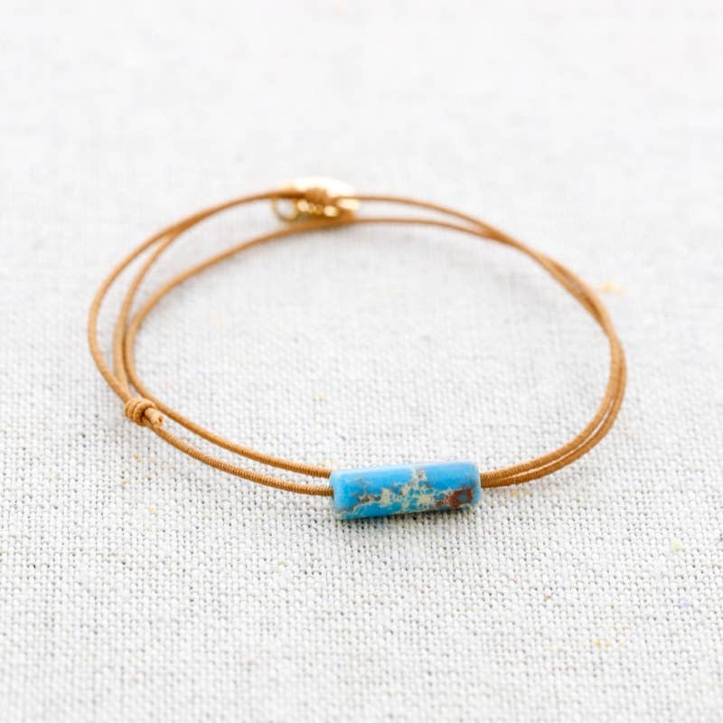 Elastische armband - Tube kraal