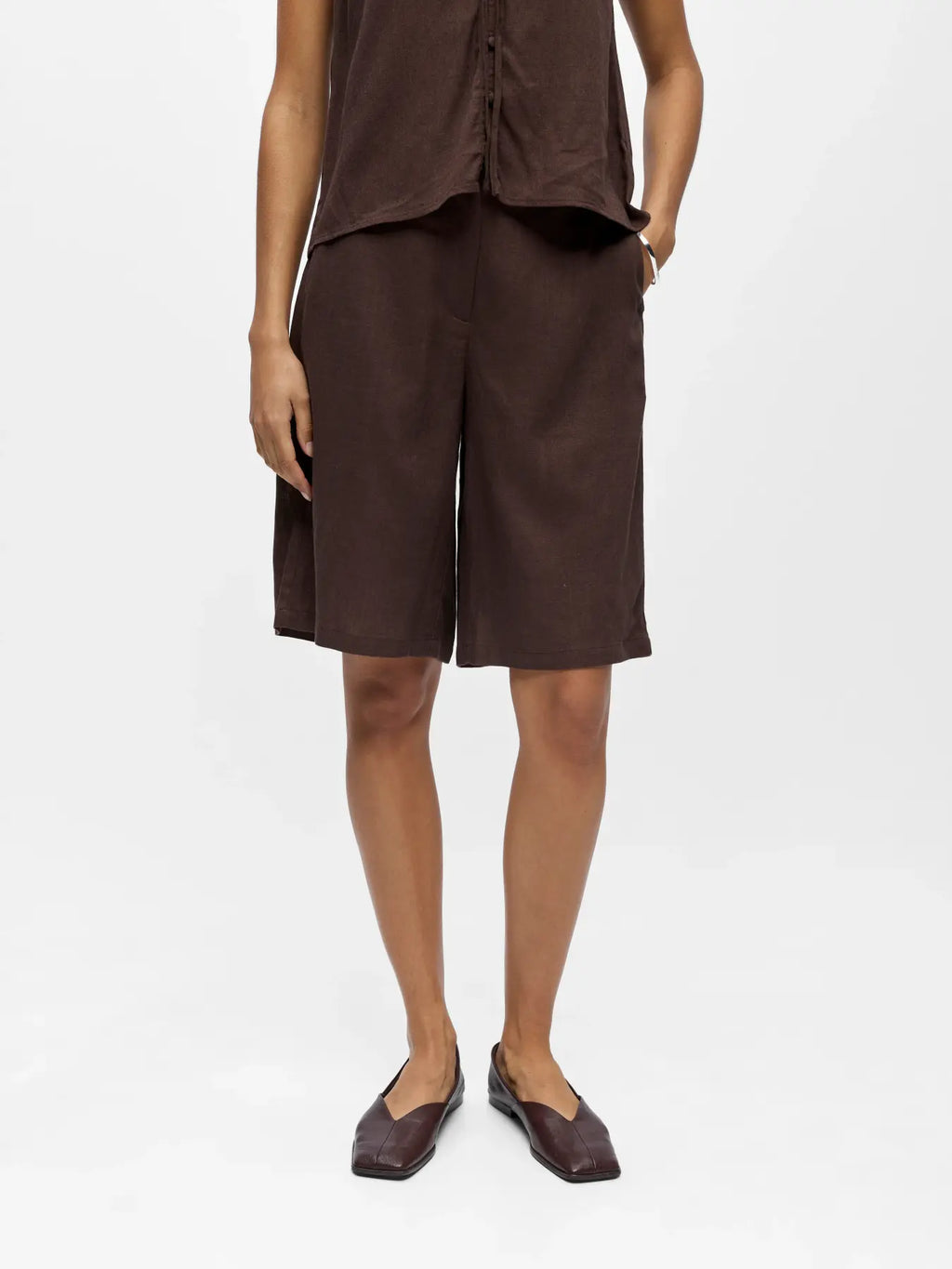Object Shorts Vigga - Seal Brown