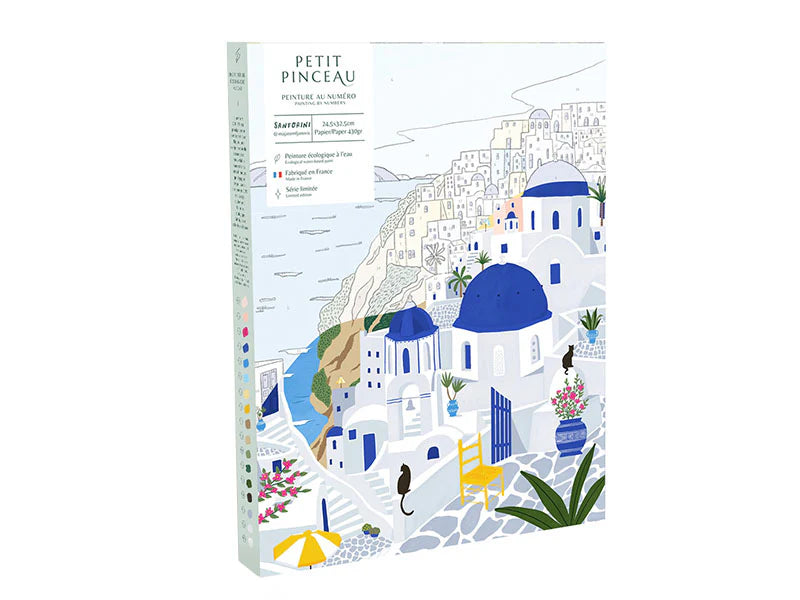 Paint By Numbers - Santorini