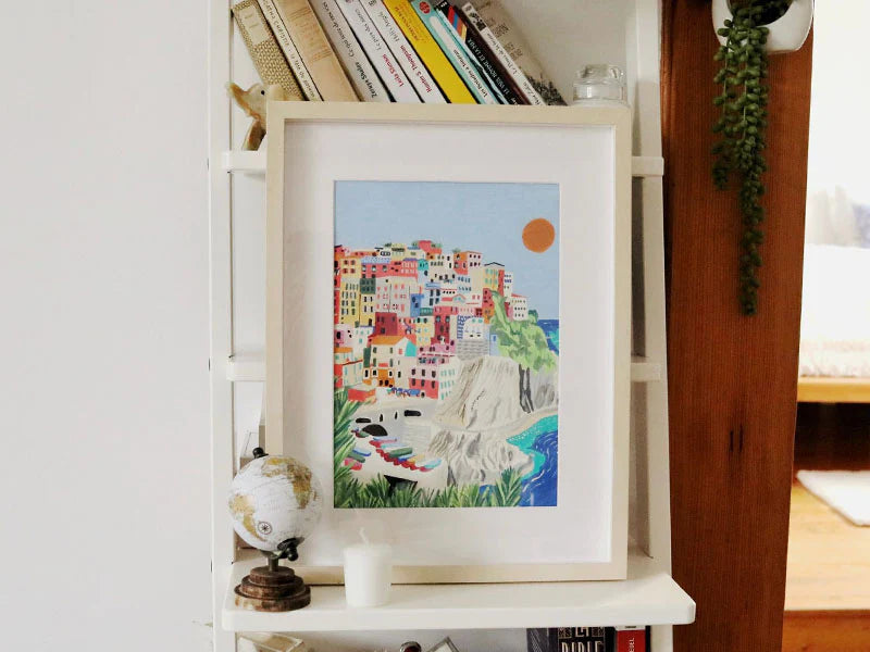 Paint by numbers - Cinque Terre
