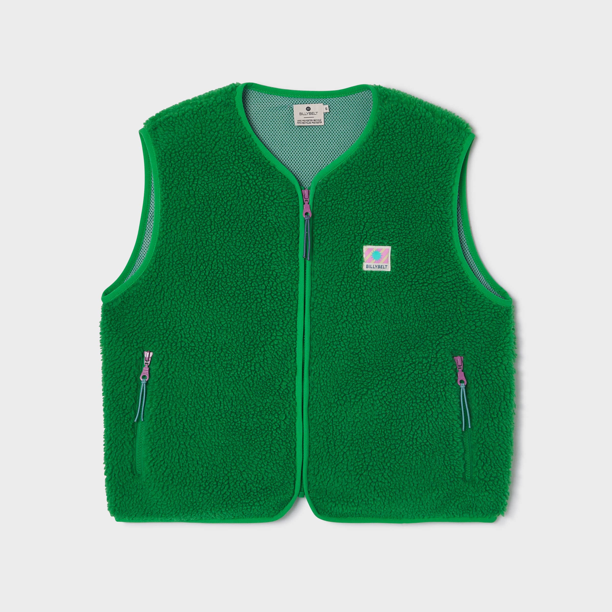 Mouwloos Vest Sherpa - Groen
