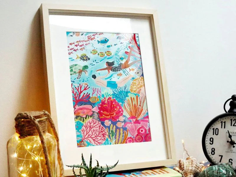 Paint by numbers - Coral Reef