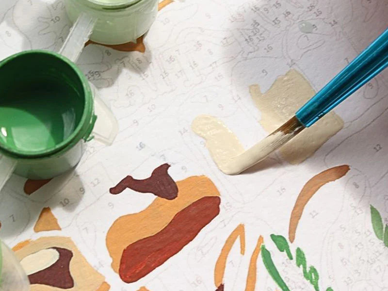 Paint by numbers - Boulangeries Parisiennes