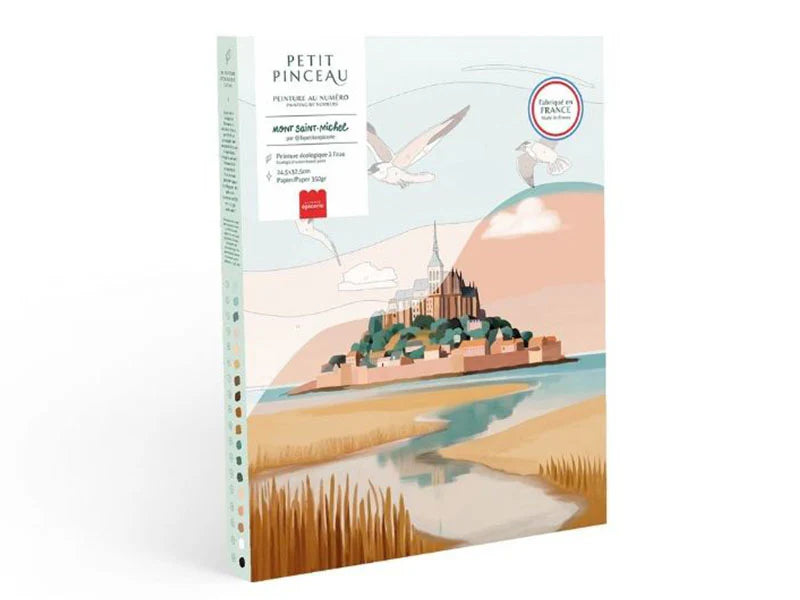 Paint by numbers - Mont Saint-Michel