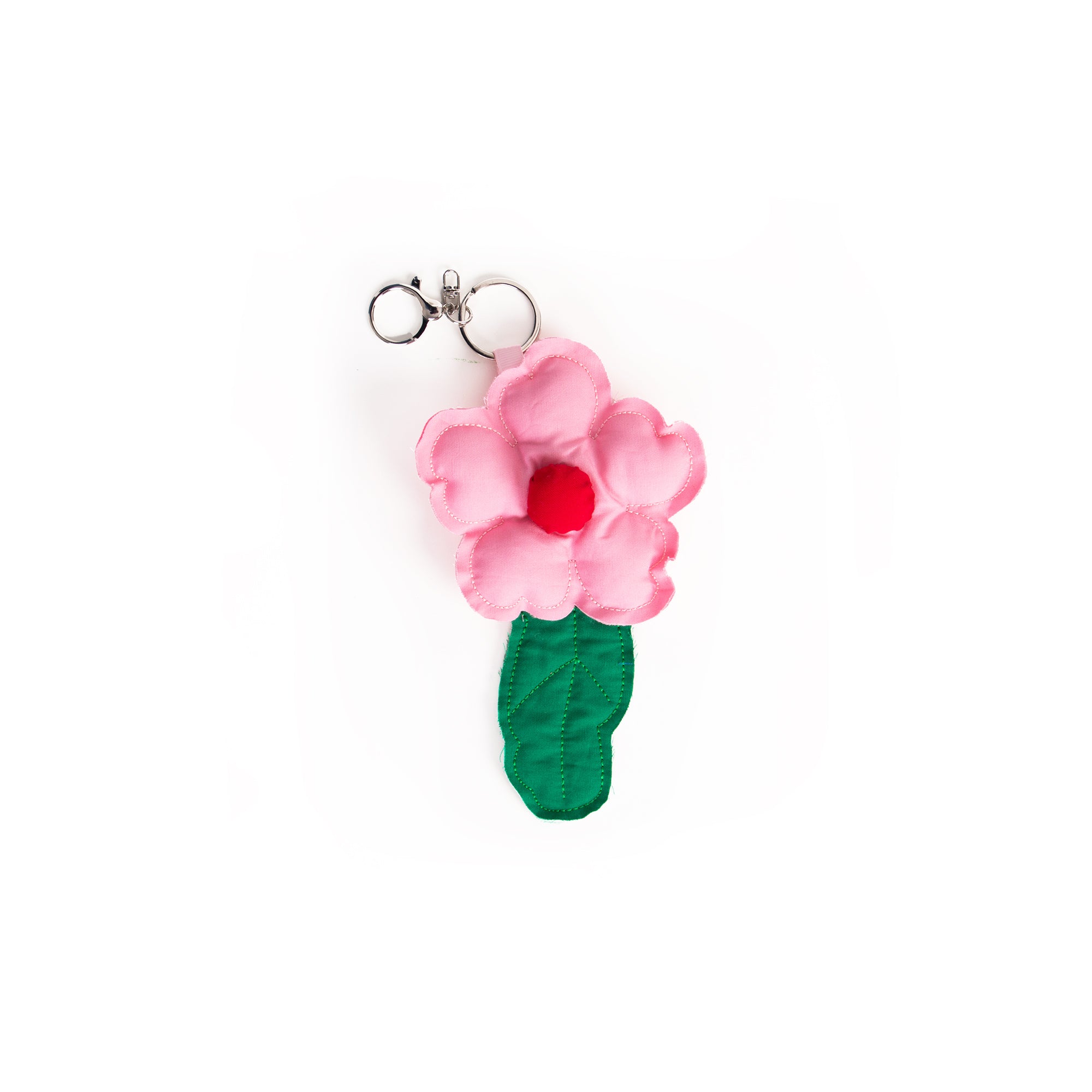 Sleutelhanger Puffy Flower