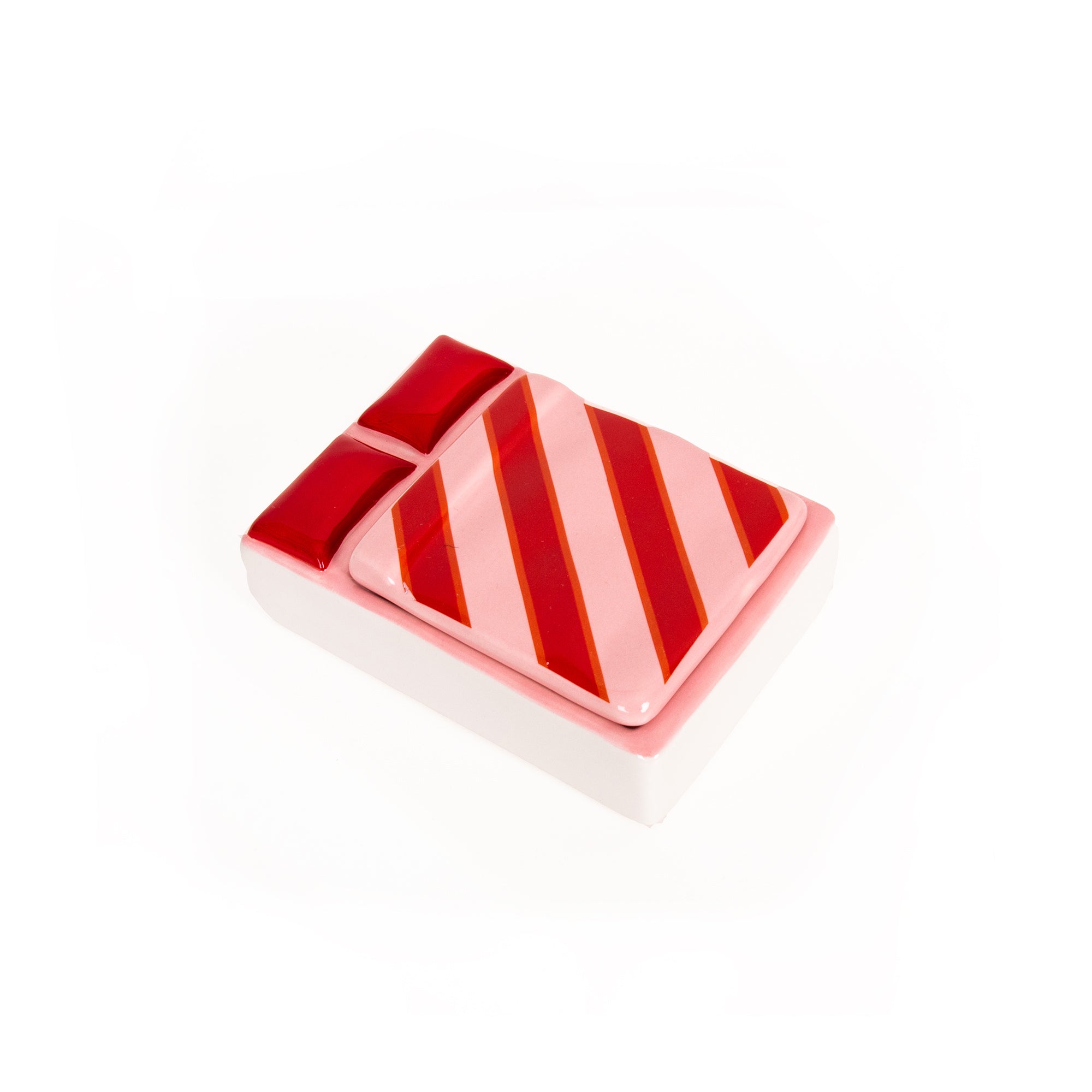 Ceramic Jewelry Box - Bed