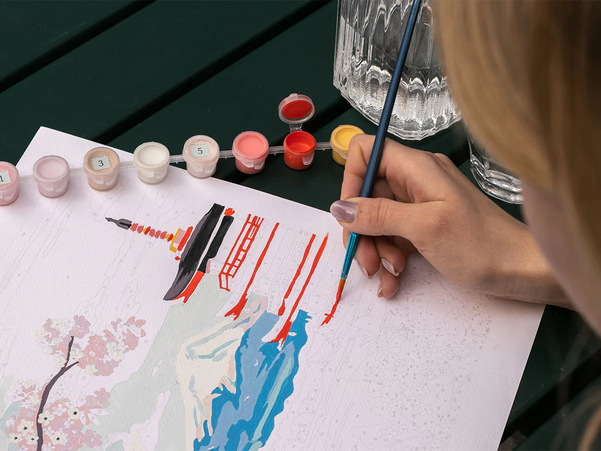 Paint by numbers - Mont Fuji