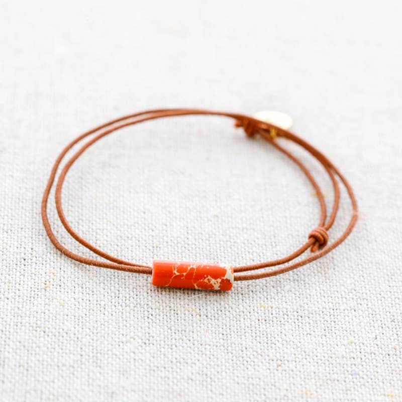 Elastische armband - Tube kraal