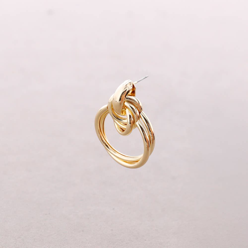 Oorbellen - Gevlochten Ringen