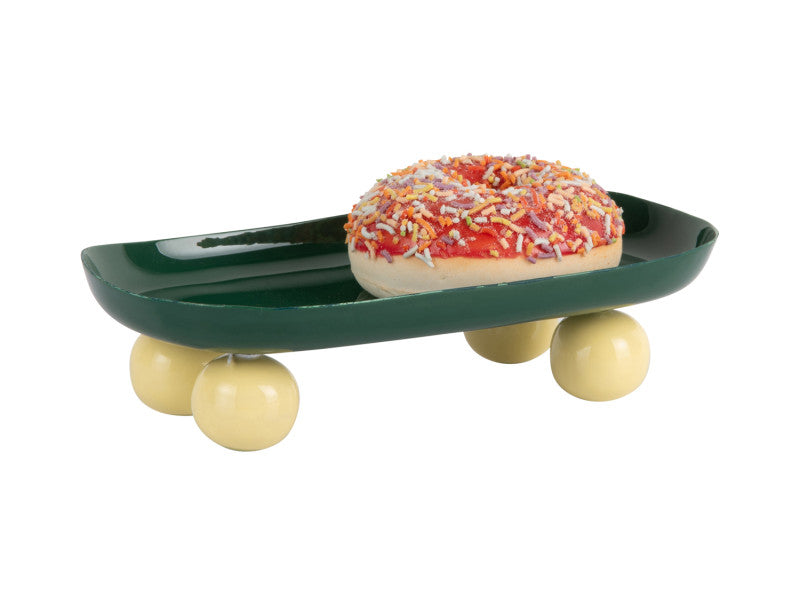 Tray Double Funky Oval - Green