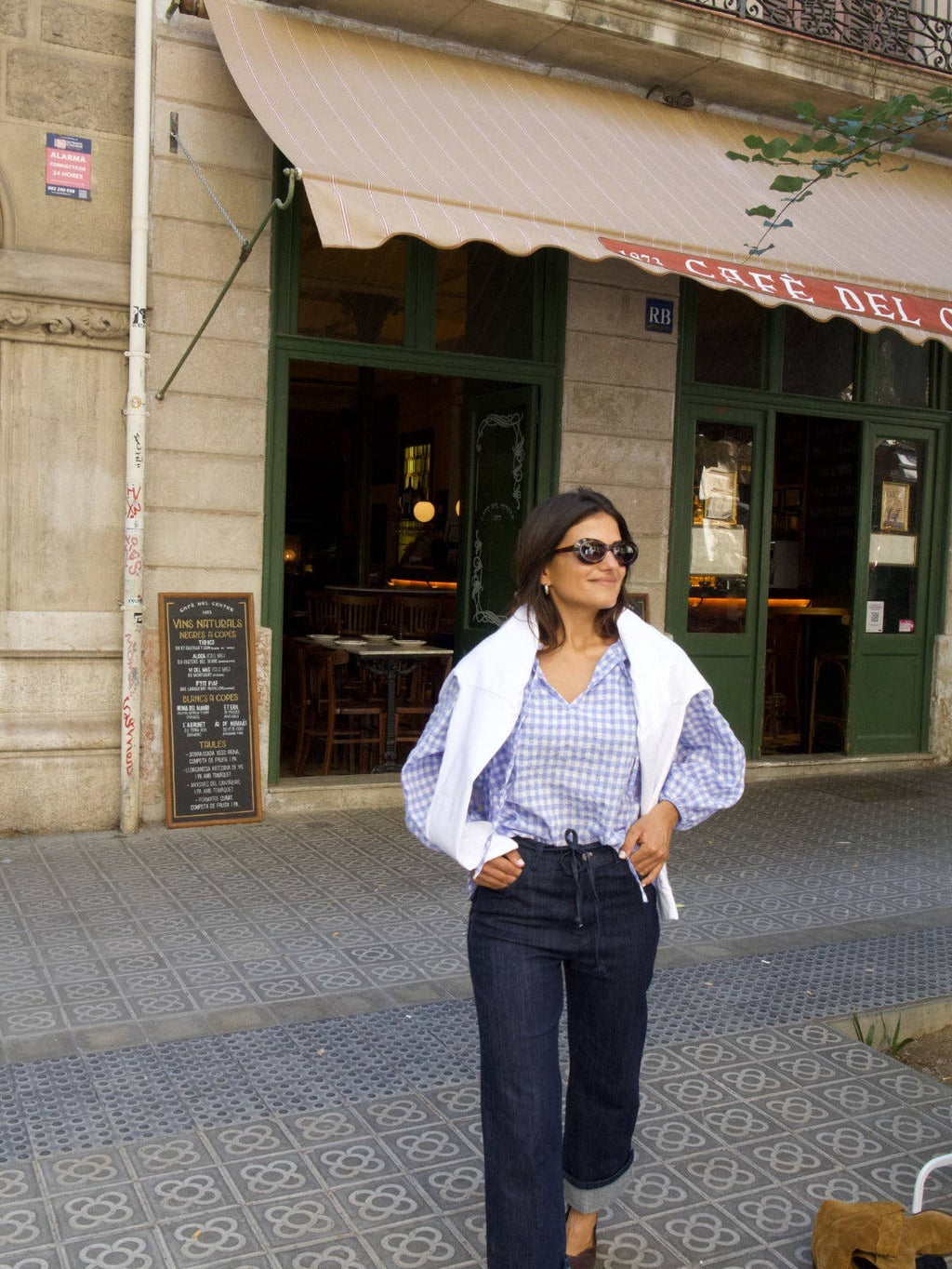 Matilde Vichy Blouse