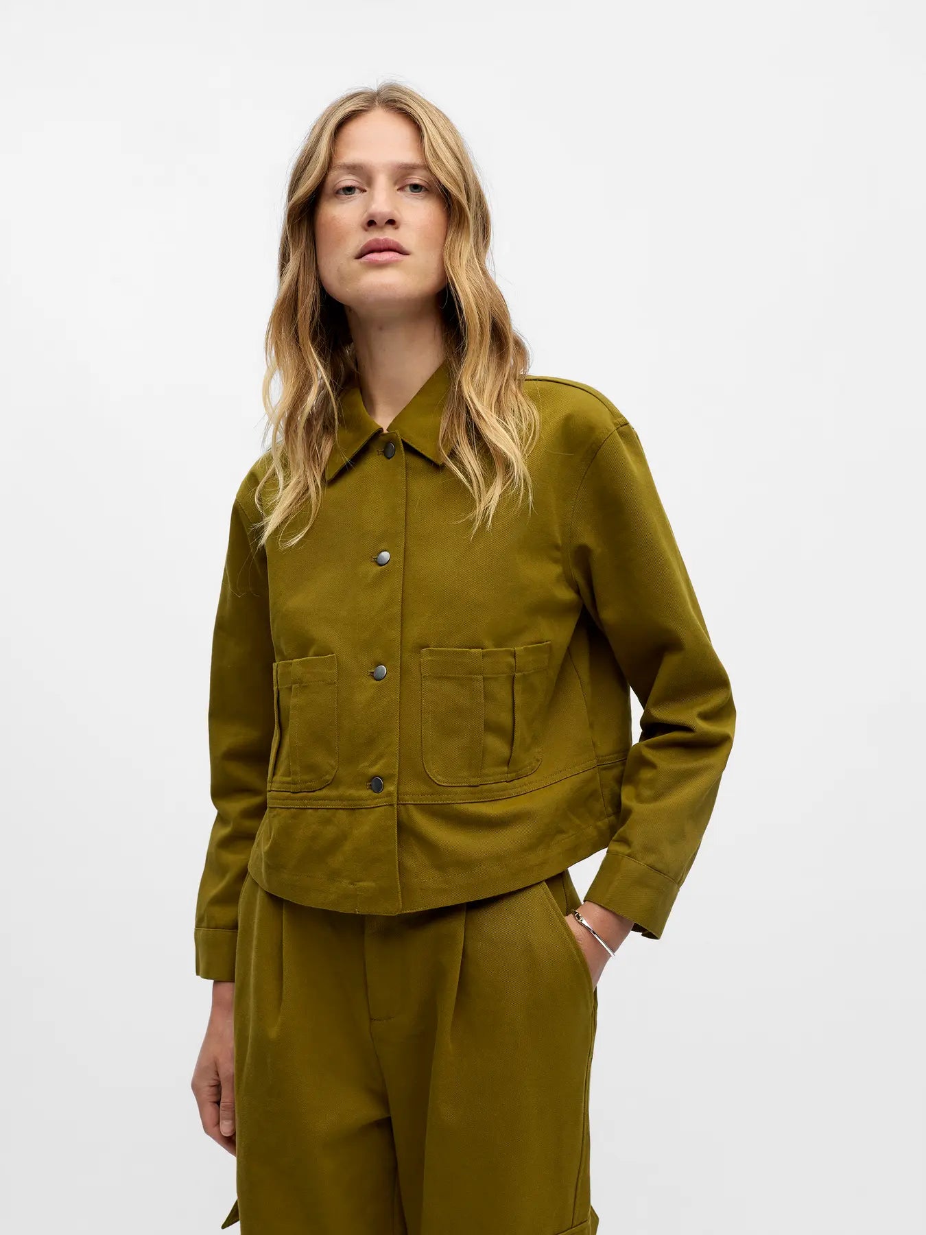 Object Short Jacket - Fir Green