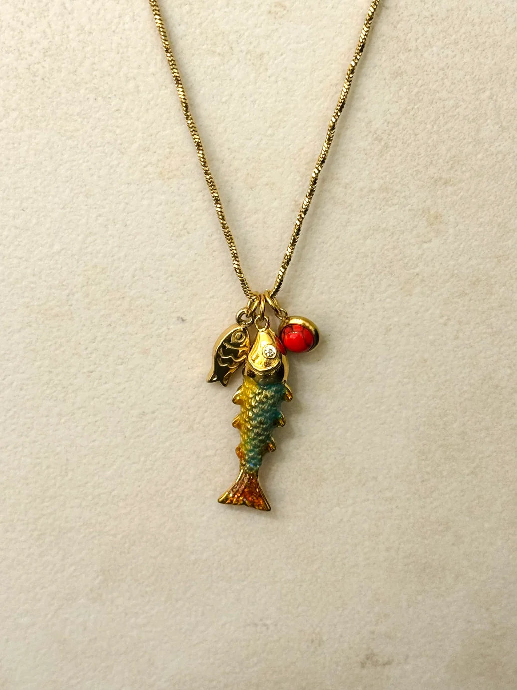 Halsketting - Bohem Koi Fish