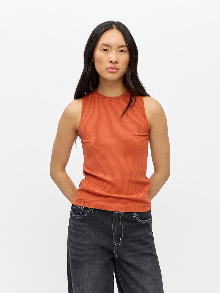 Object Tank Top - Burnt Brick