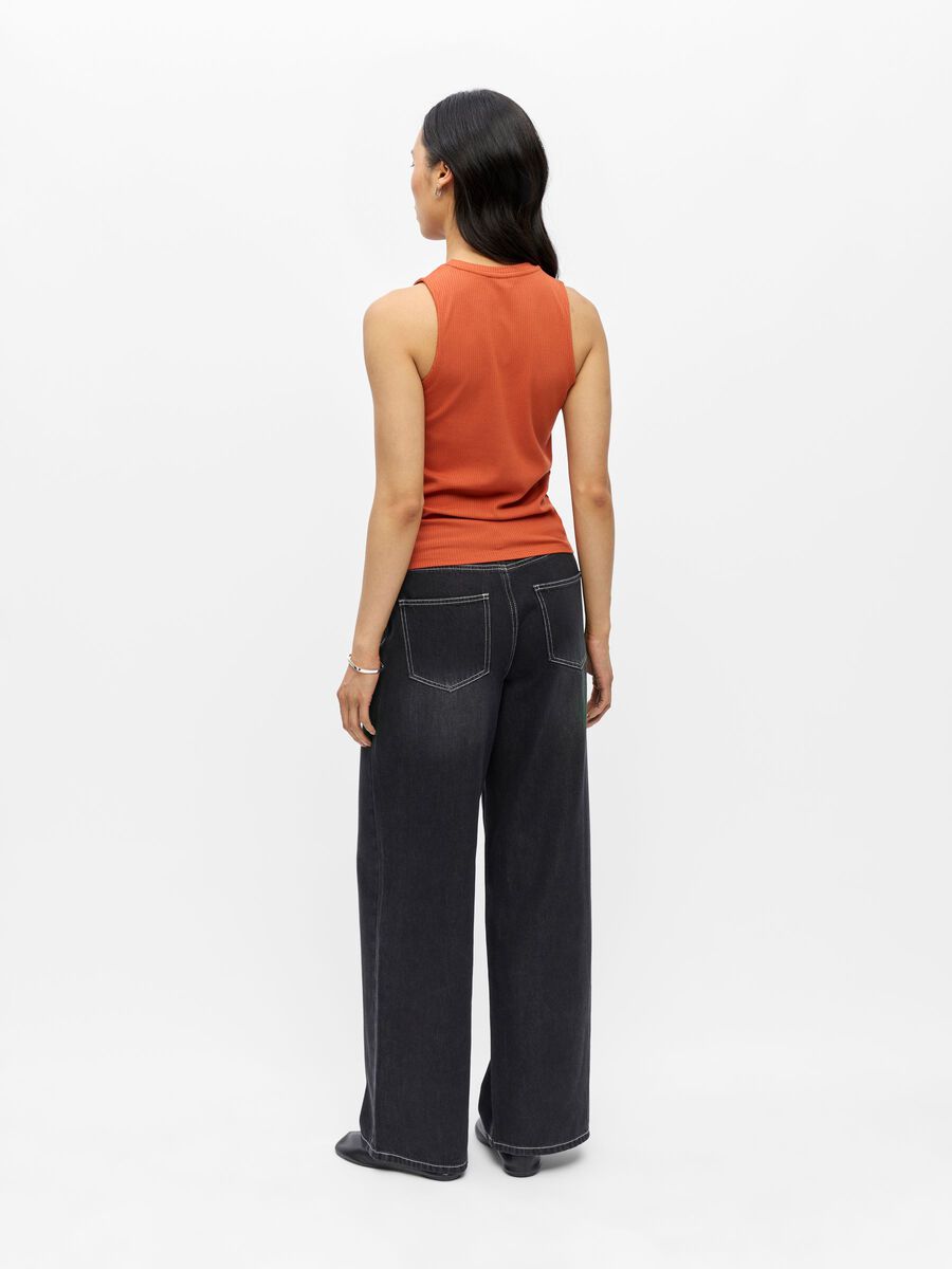 Object Tank Top - Burnt Brick