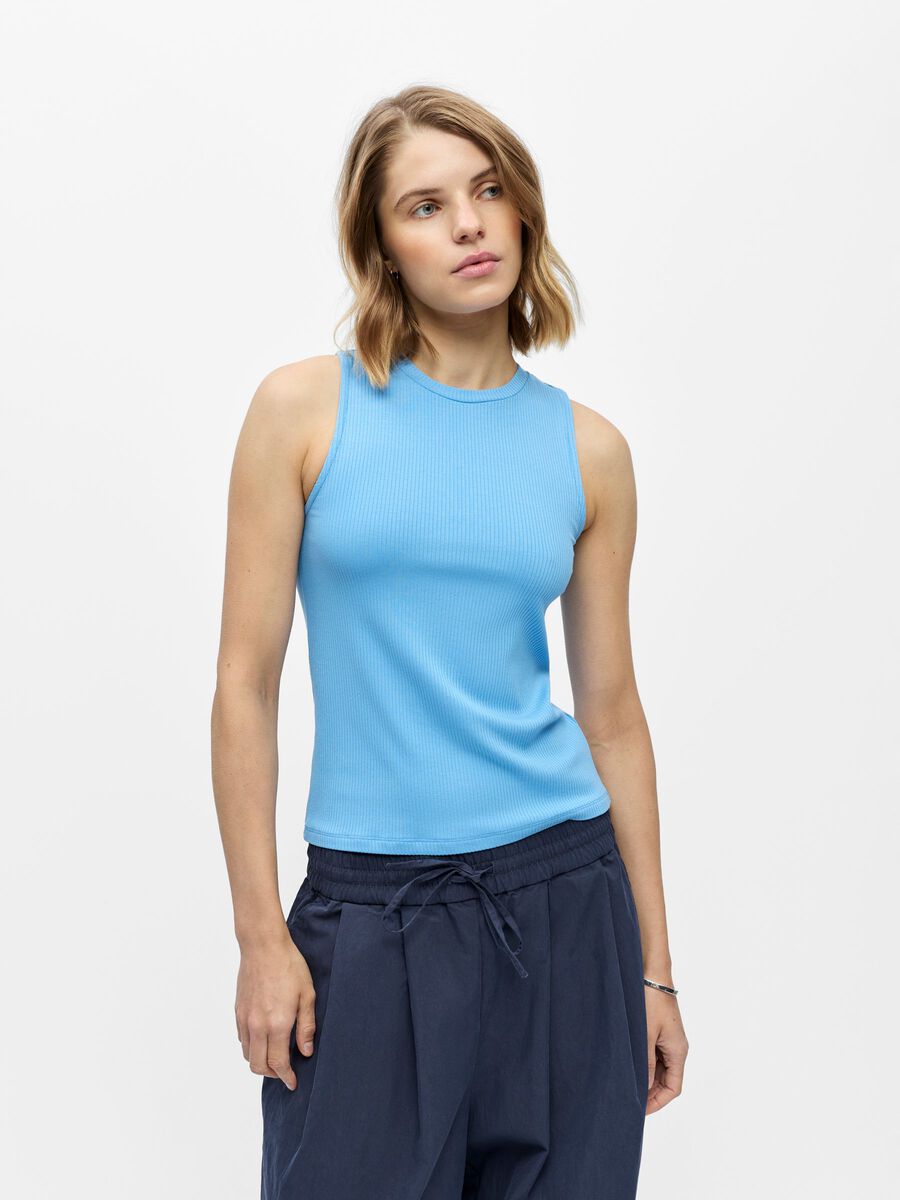 Object Tank Top - Little Boy Blue