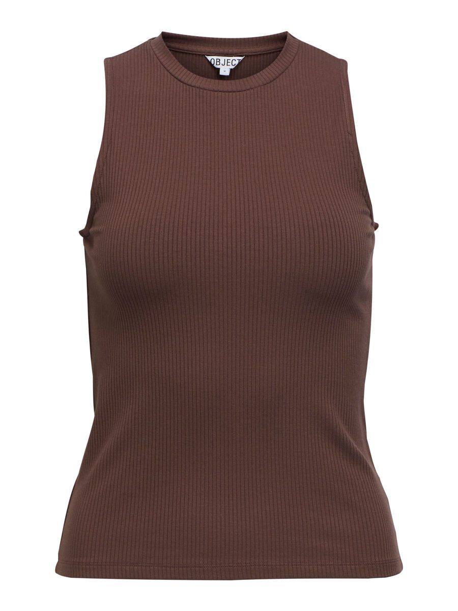 Object Tank Top - Seal Brown