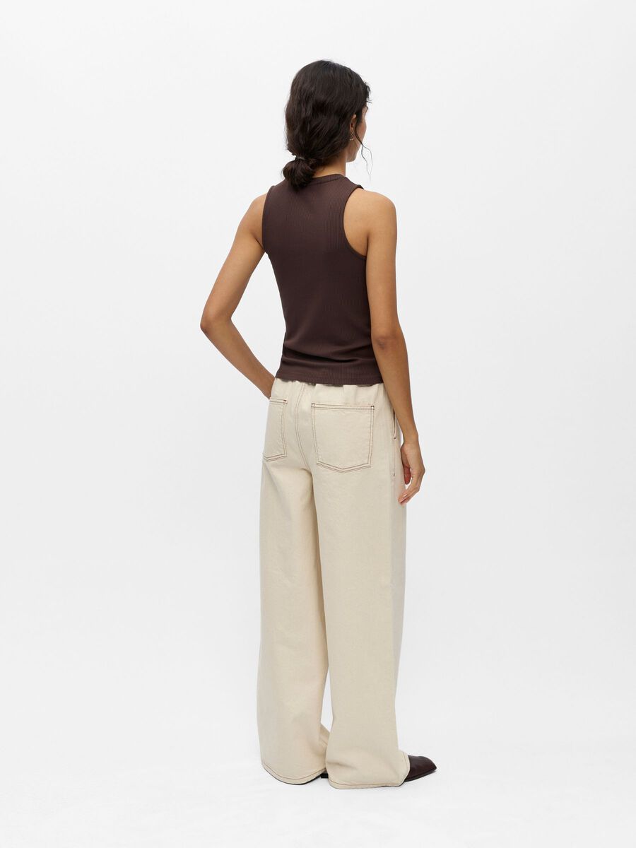 Object Tank Top - Seal Brown