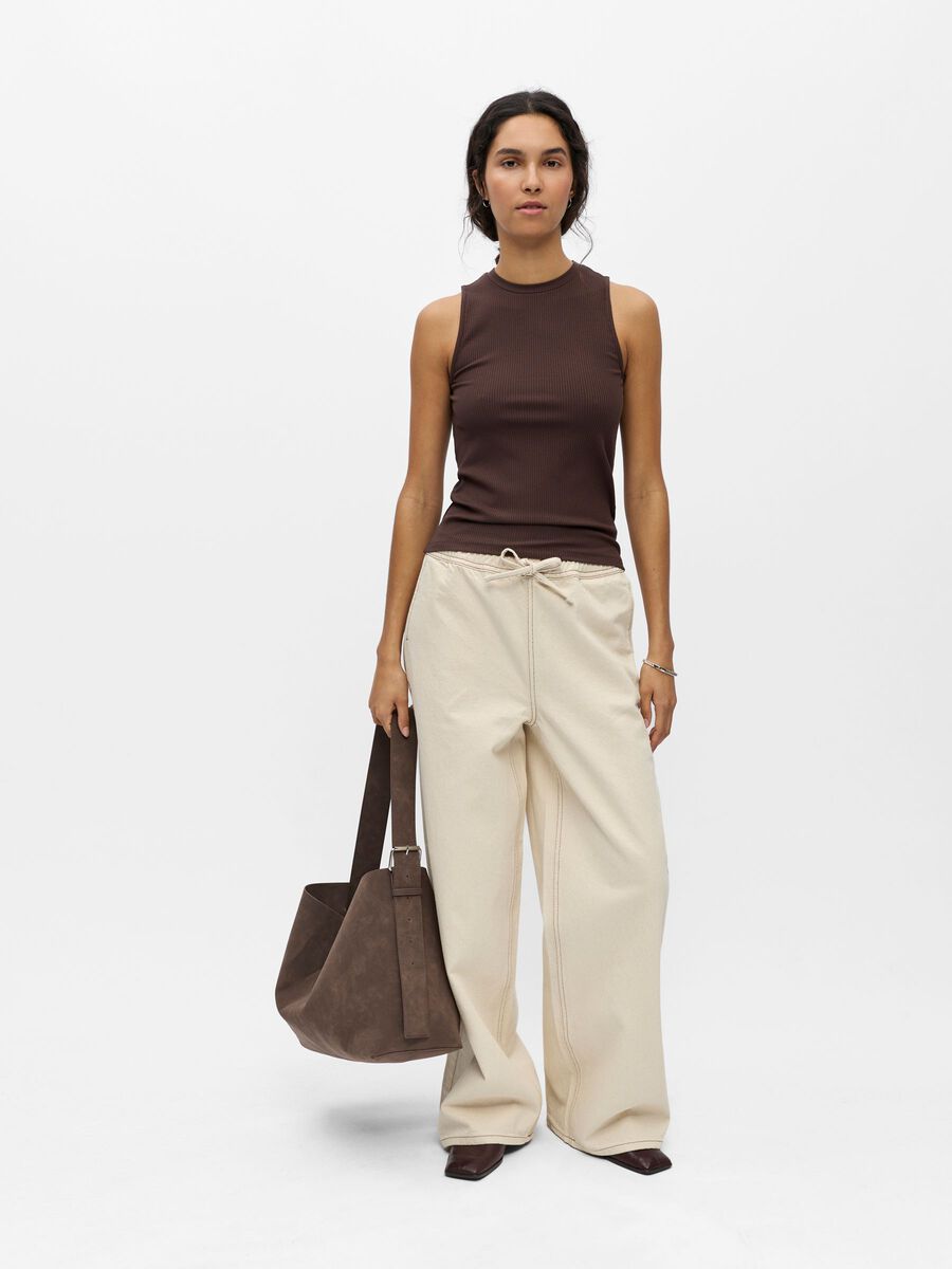 Object Tank Top - Seal Brown