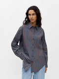 Object Loose Fit Overhemd - Seal Brown
