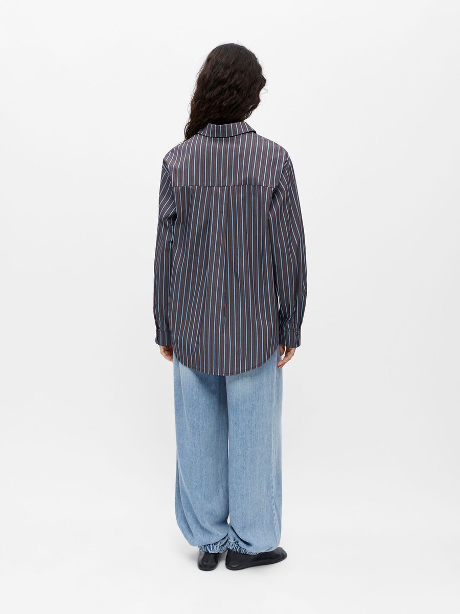 Object Loose Fit Overhemd - Seal Brown