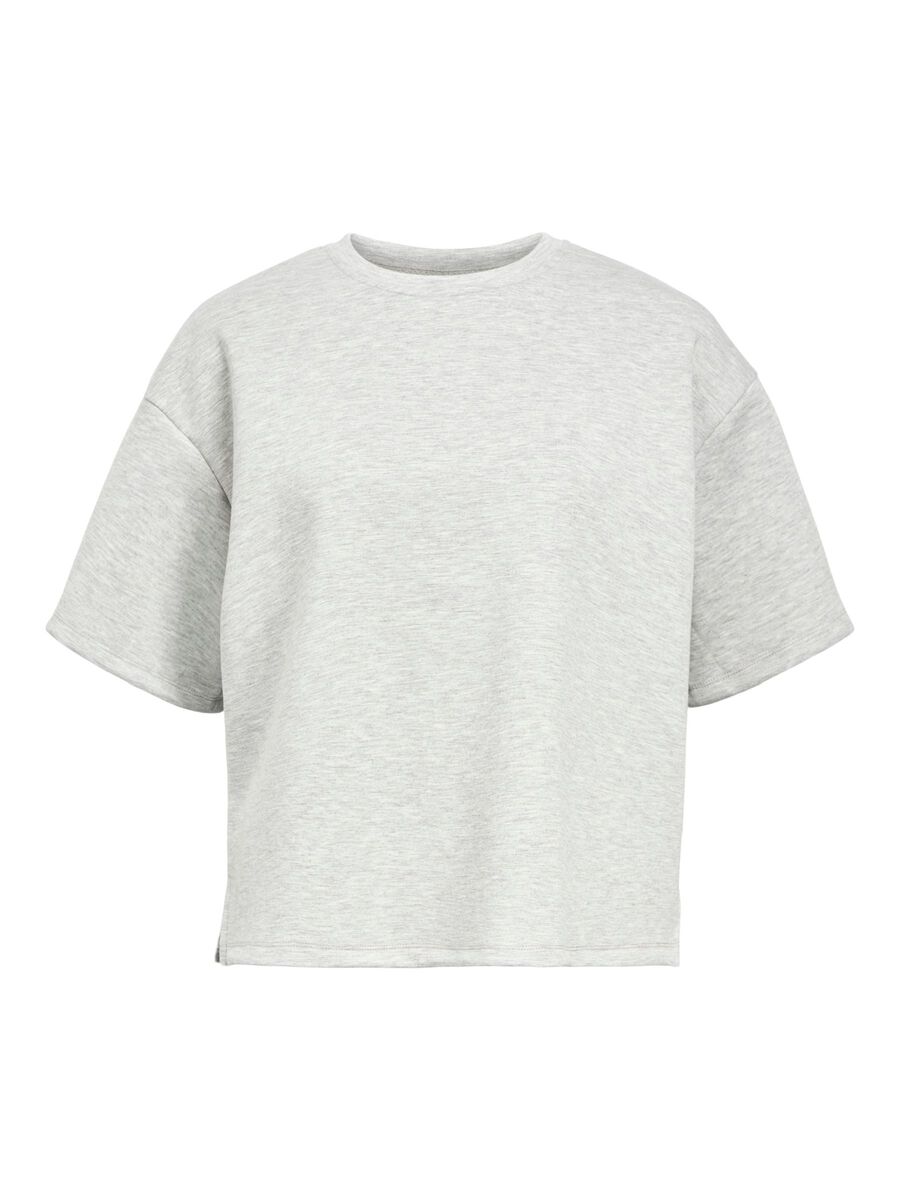 Object Boxy T-Shirt - Light Grey Melange