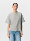 Object Boxy T-Shirt - Light Grey Melange