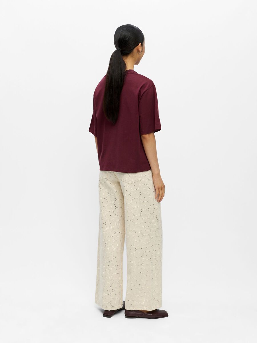 Object Loose Fit T-Shirt - Windsor Wine