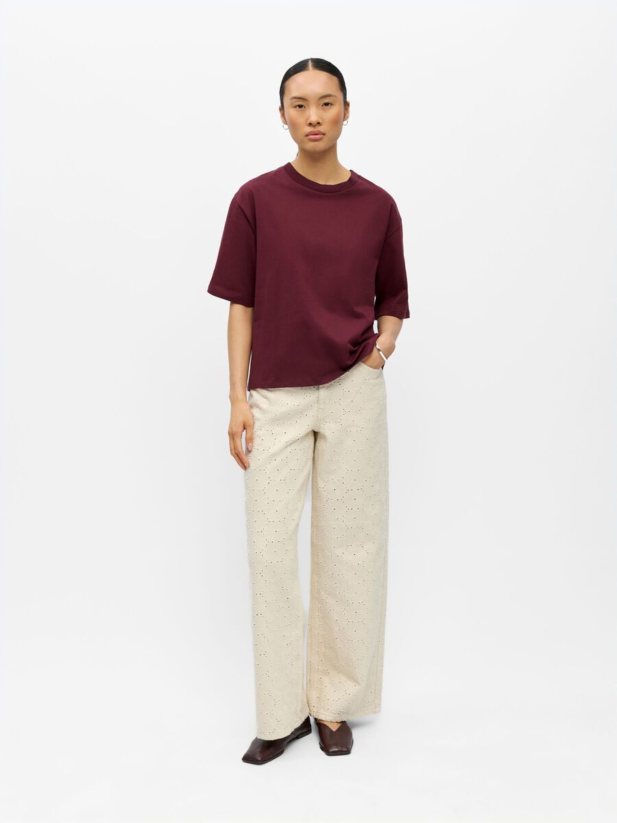 Object Loose Fit T-Shirt - Windsor Wine