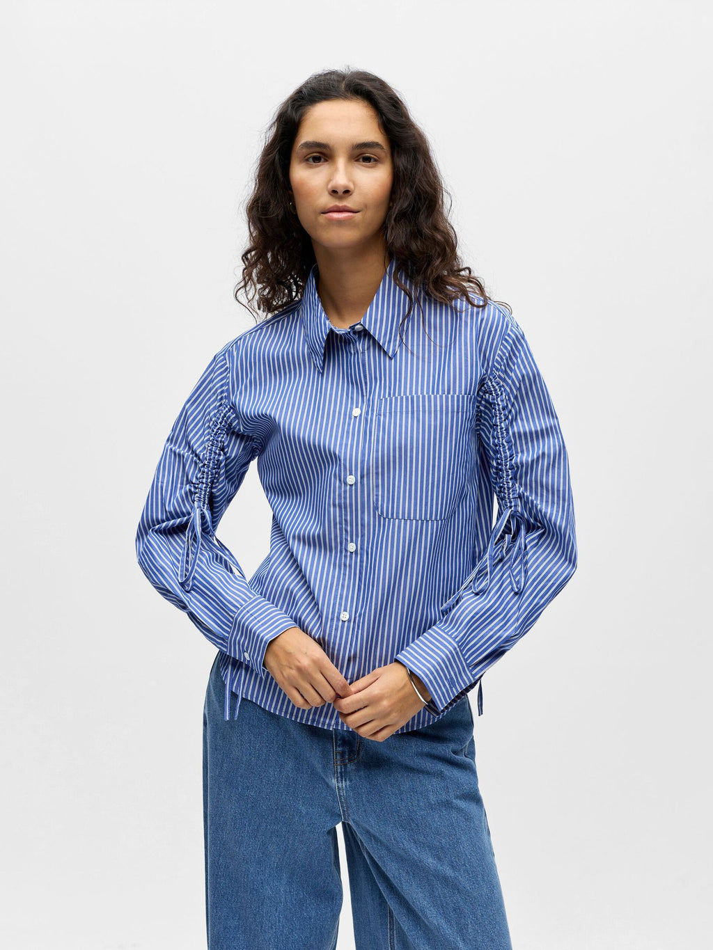 Object Blouse - Plooimouwen