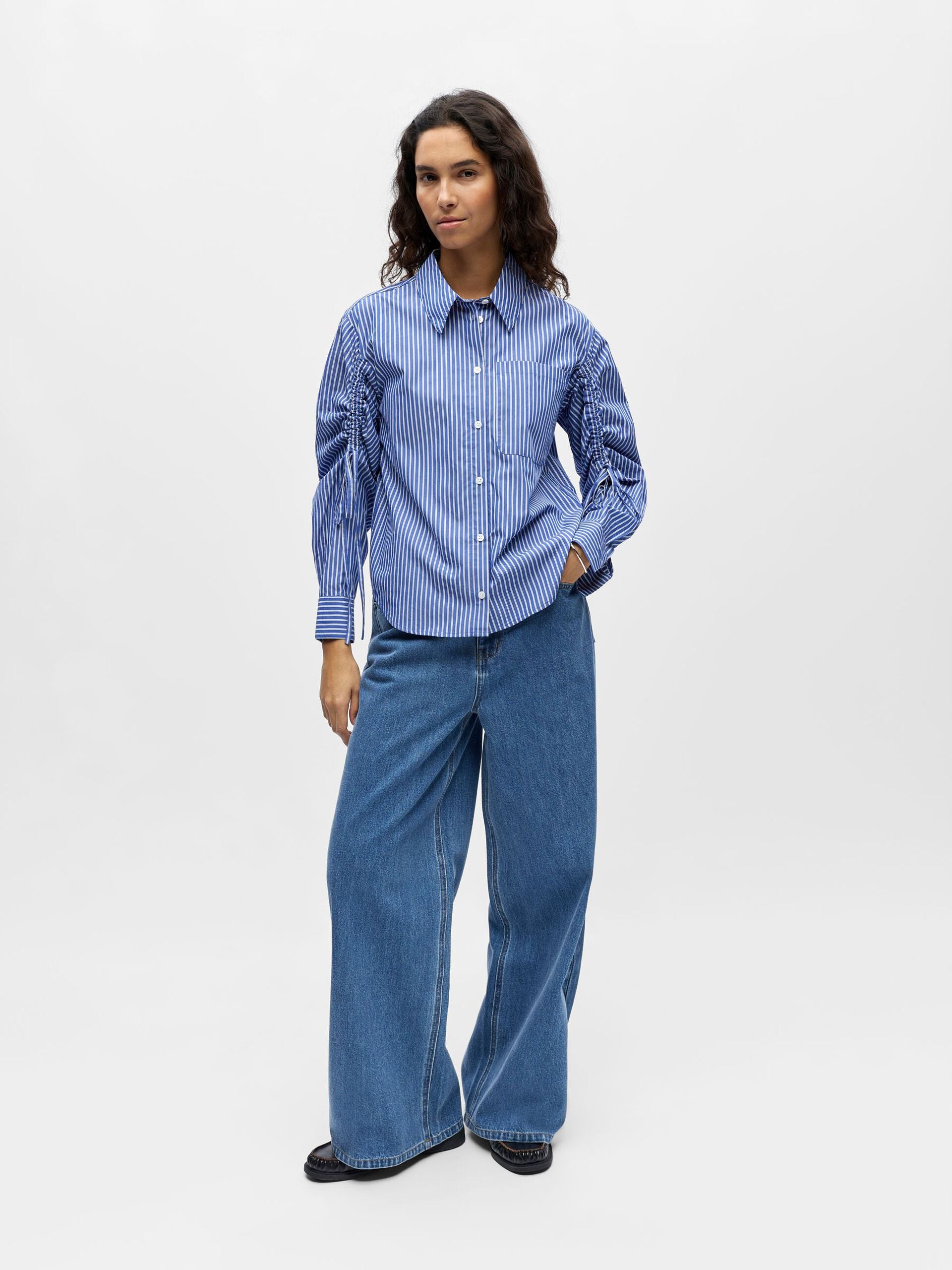 Object Blouse - Plooimouwen