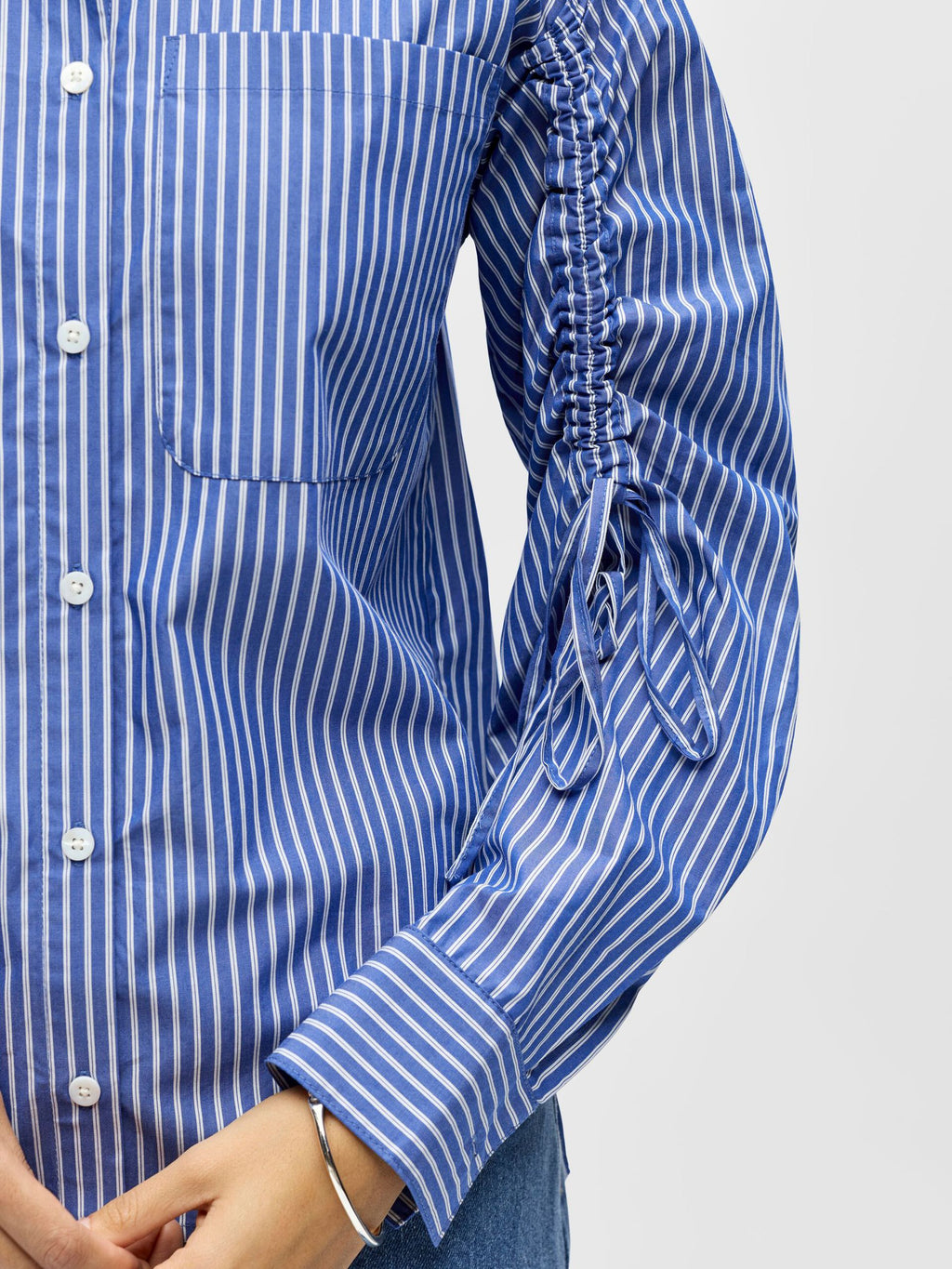 Object Blouse - Plooimouwen