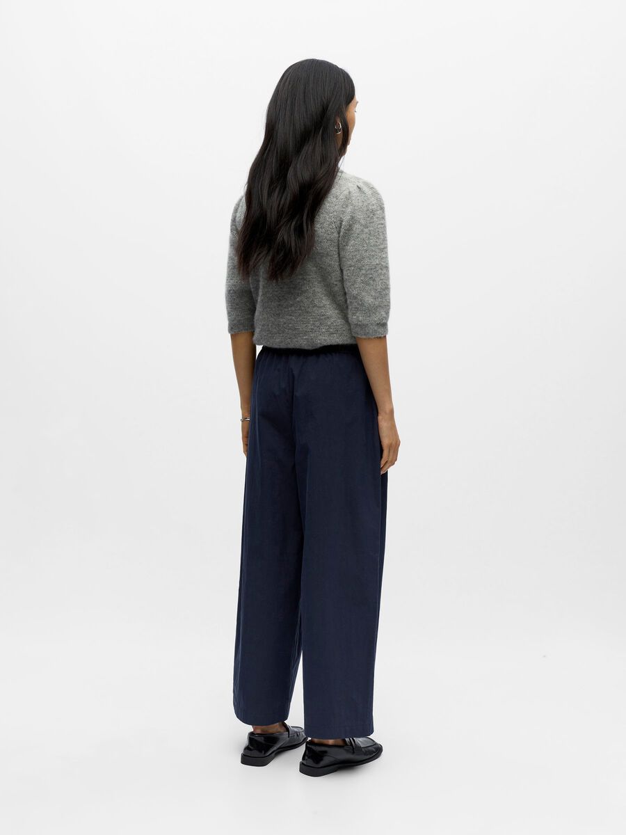 Wide Leg Broek - Sky Captain