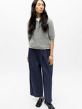 Wide Leg Broek - Sky Captain