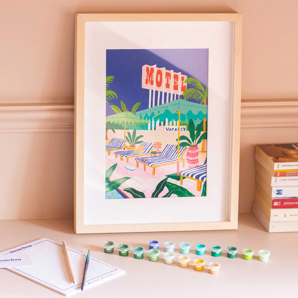 Paint By Numbers - The Motel Pool