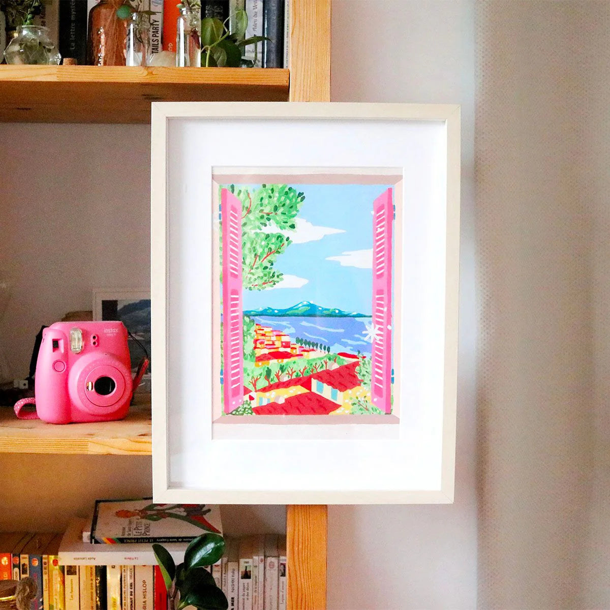 Paint By Numbers - Open Window in Napels