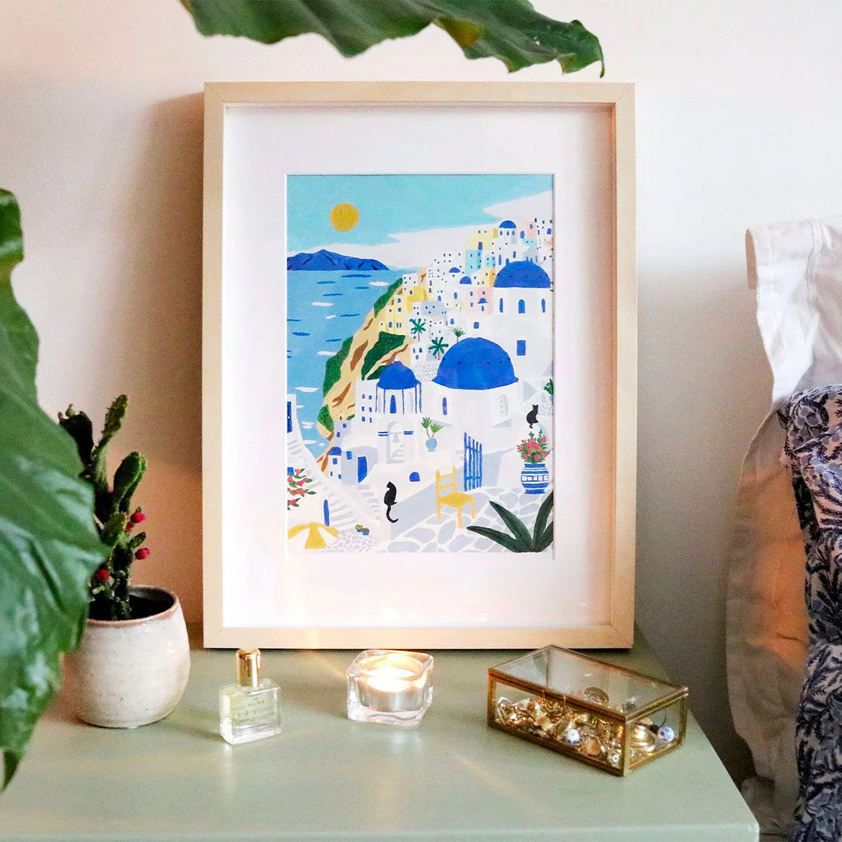Paint By Numbers - Santorini