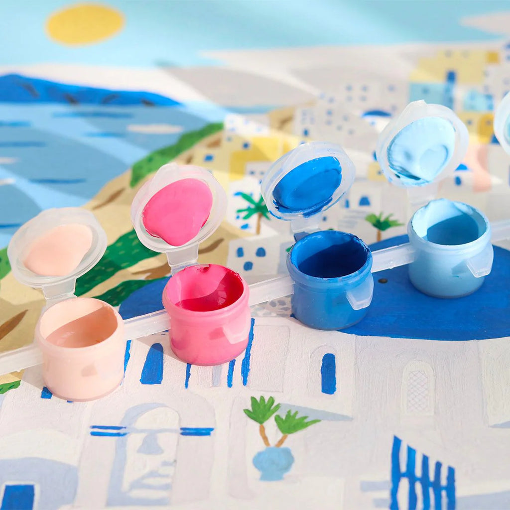 Paint By Numbers - Santorini