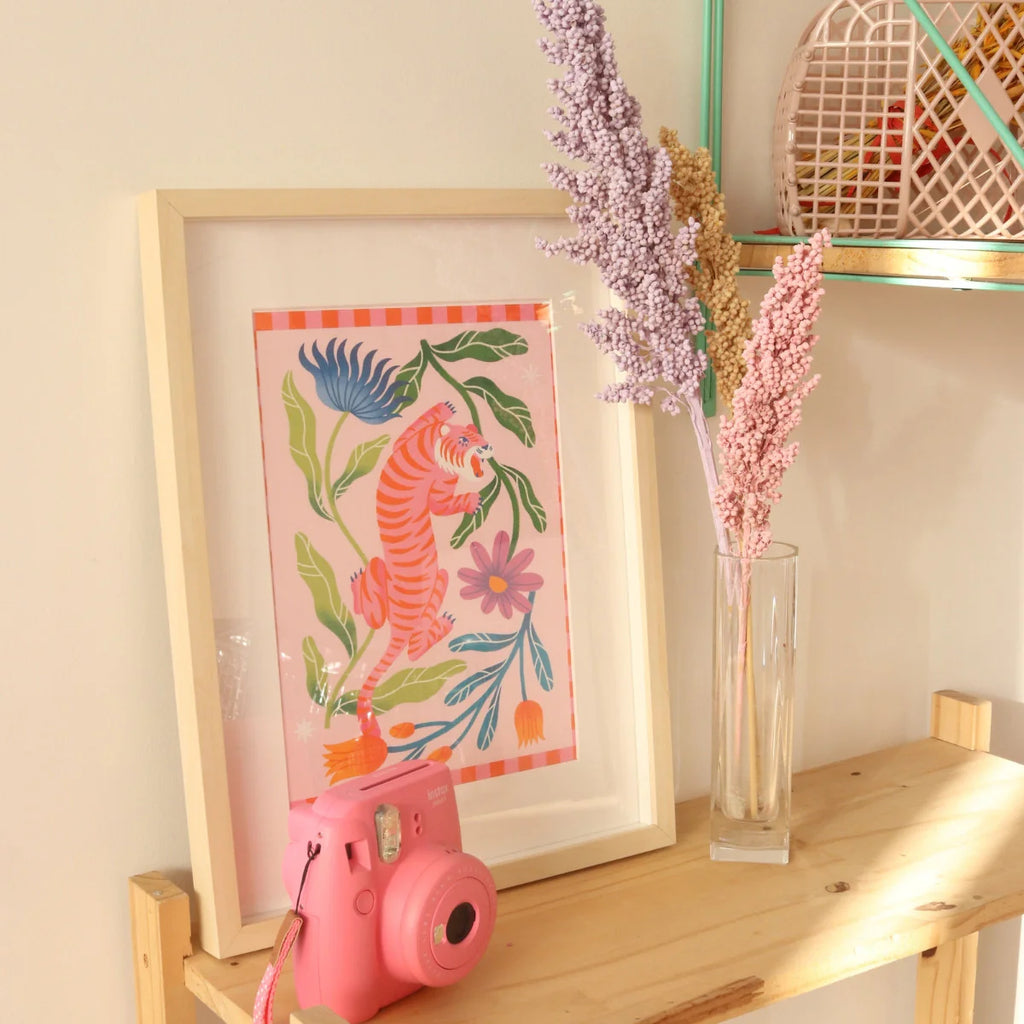 Paint By Numbers - Tigre Fleuri