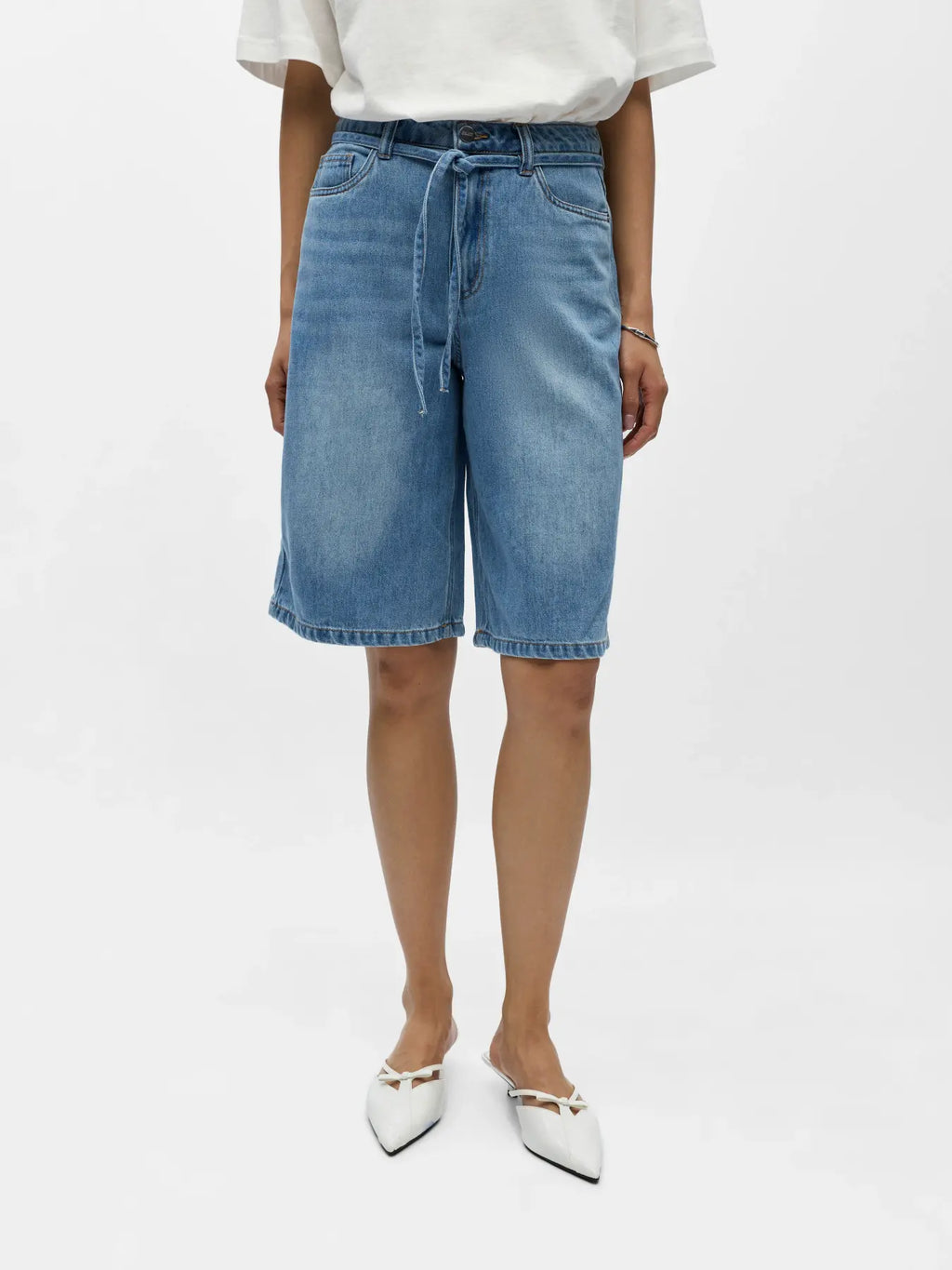 Object Long Shorts - Blue Denim