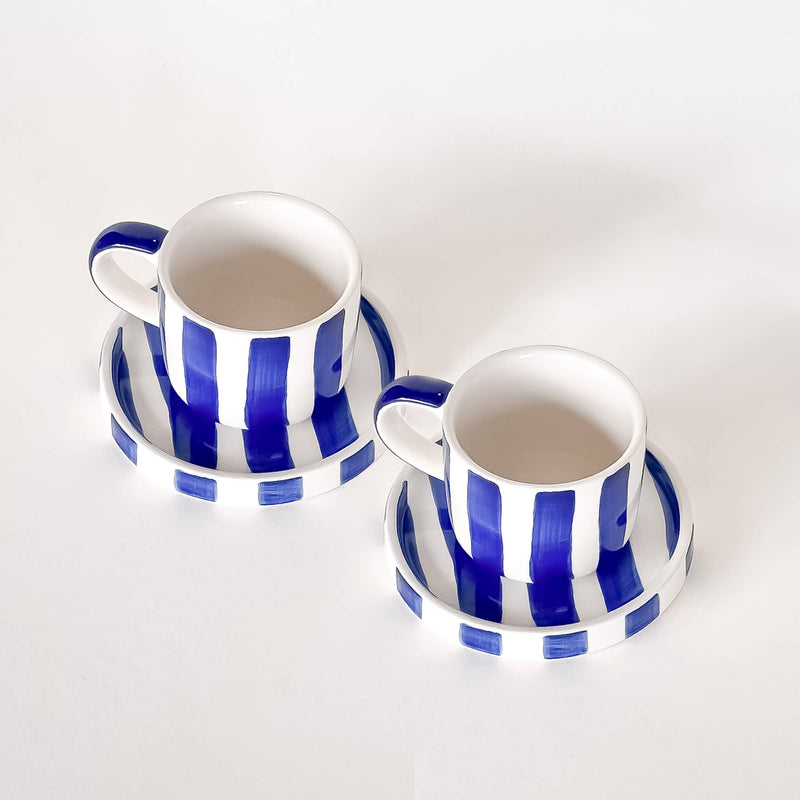 Espresso Set - Strepen