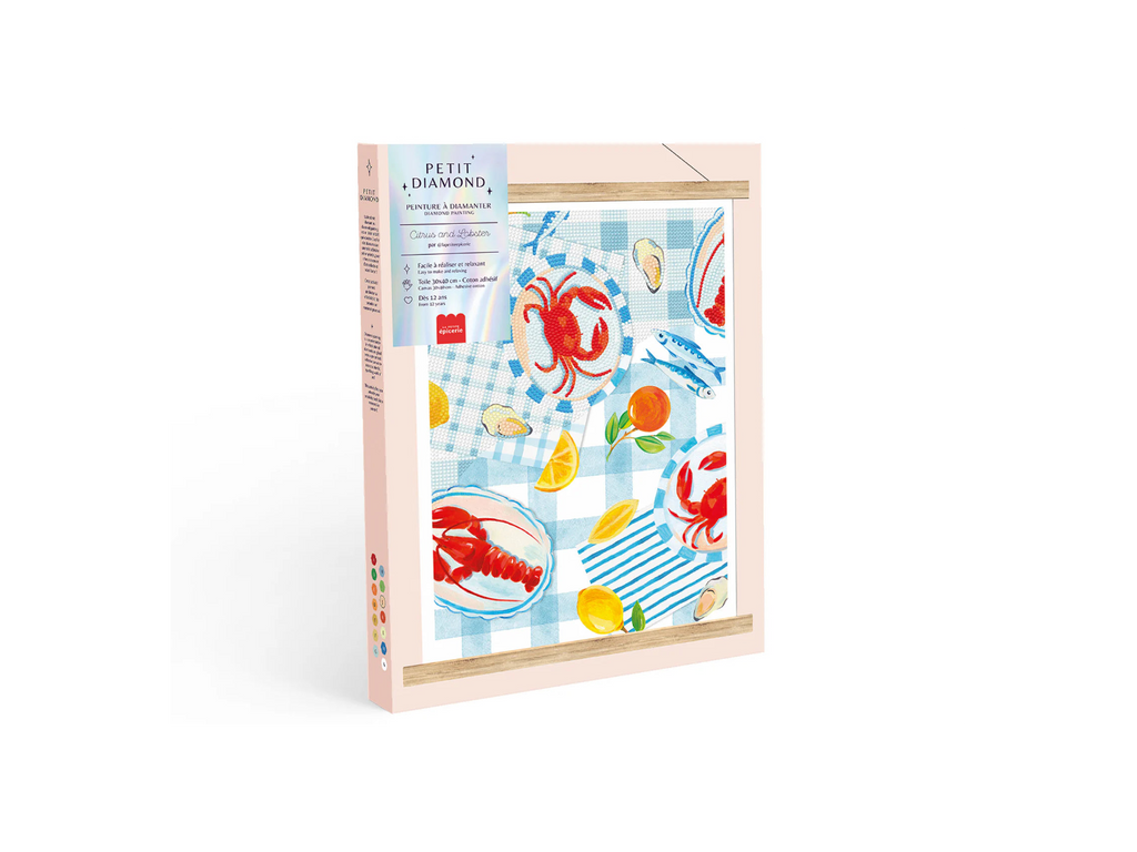 Diamond Painting - Citrus And Lobster