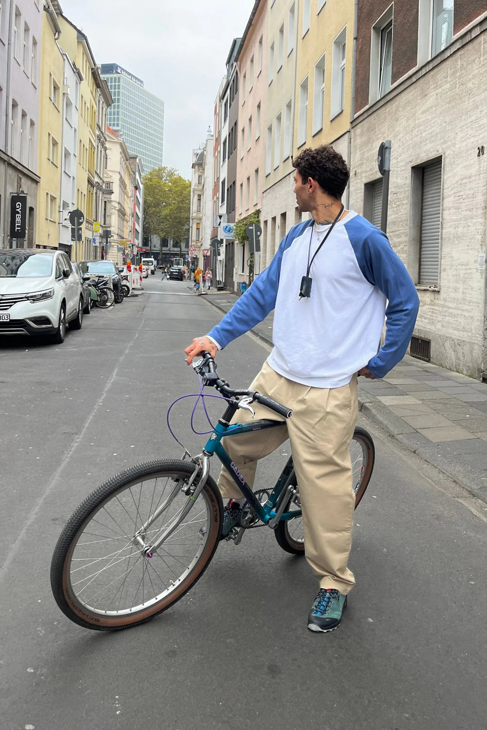 T-shirt met lange mouwen