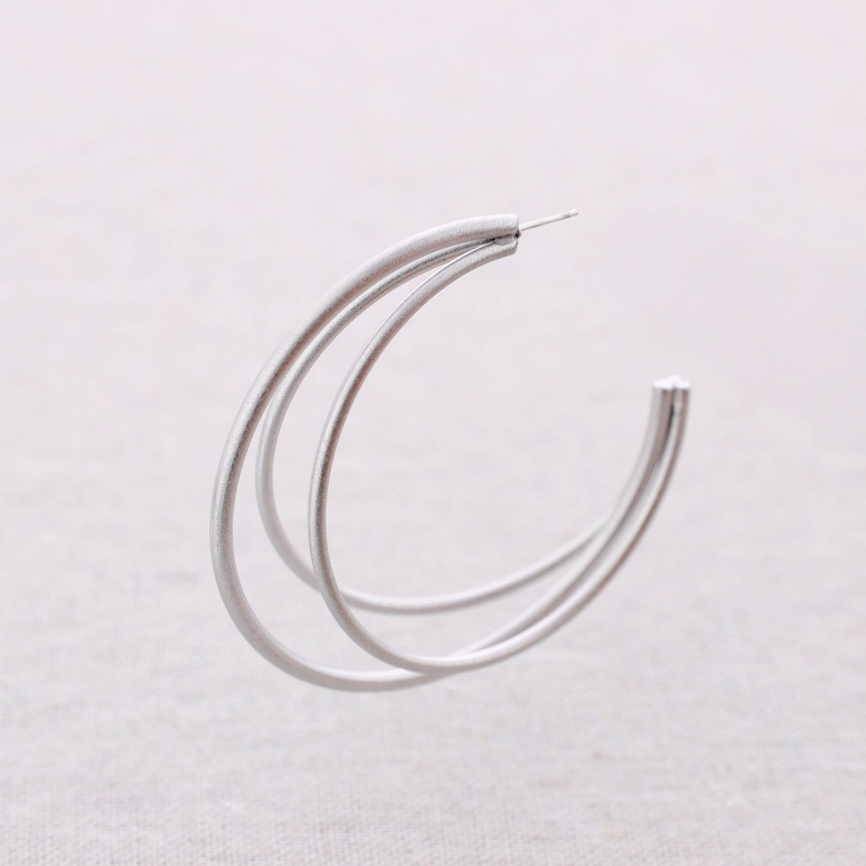 Oorringen Triple Hoop