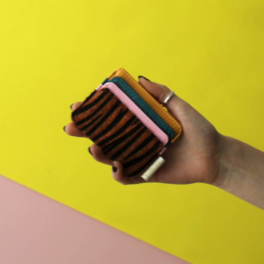 Kaarthouder Met Tijgerprint