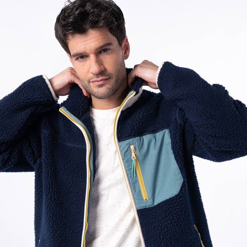 Sherpa Jas Met Rits