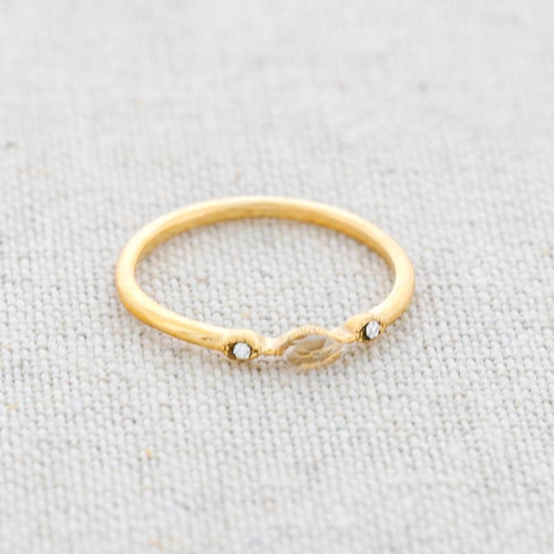 Ring - Vintage Zirkonia