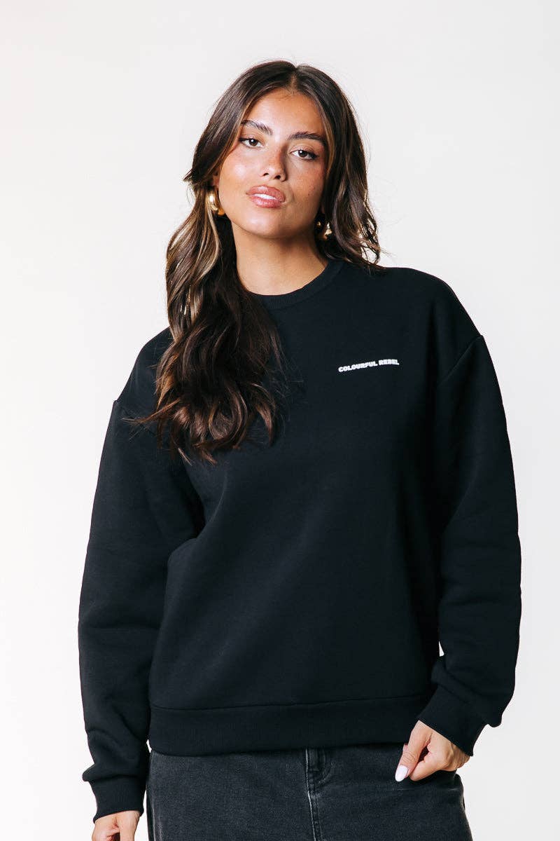 Sound Of Freedom Sweater - Zwart